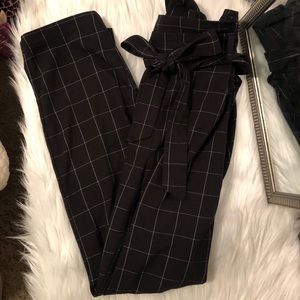 Black & White Ankle Dress Pants🖤